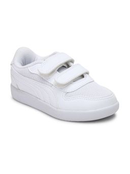 Puma - Punch Infants White School Shoes