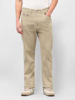 U.S. Polo Assn. Denim Co. - Men Connor Straight Fit Beige Jeans