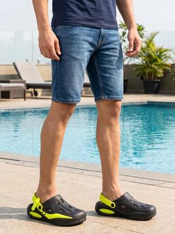 Carlton London - Mens Lightweight Sport Clogs Black