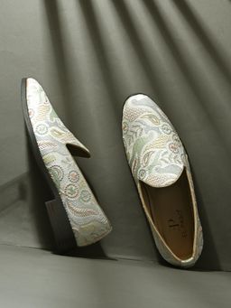 EL PASO - Lightweight Premium Summer Trendy Ethnic Juttis For Men Cream