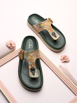 EL PASO - Women Multi Faux Leather Casual Sandals
