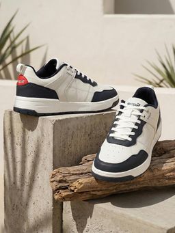 LIBERTY - Leap7X Noble Stape Casual Sneakers For Men - Navy Blue
