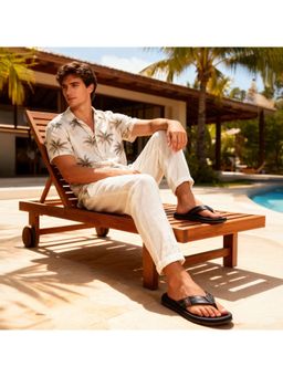 Toucantoes - Vance Mens Soft Cushion Flip-Flops Brown
