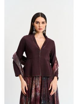 KOSWI - Wine Colour Top