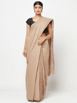 Fabindia - Cotton Woven Saree Without Blouse