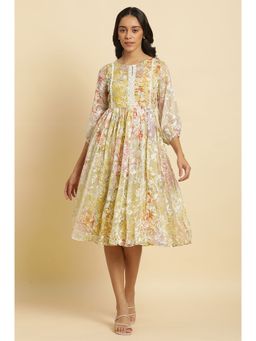 W - Multi-color Floral Dress