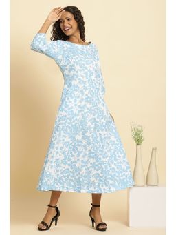 W - White Floral Dress