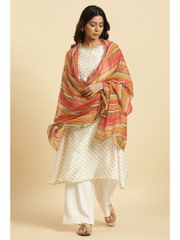 W - Multi-Color Stripes Dupatta