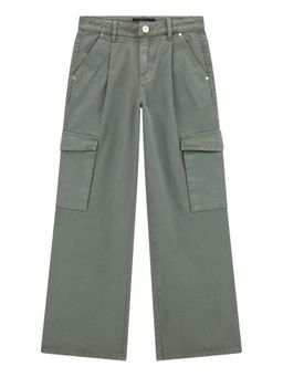 Guess - Grey Solid Girls Cargos