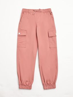 Tommy Hilfiger - Girls Solid Regular-Fit Jogger