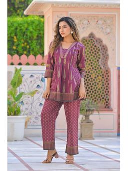 Autumnlane - Iti Regal Printed Cotton Co-Ord (Set of 2)