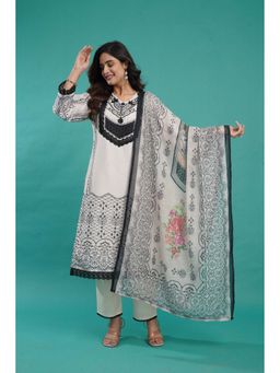 Autumnlane - Niladri Mono Pakistani Kurta With Pant & Dupatta (Set of 3)