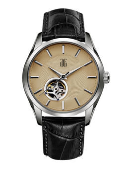 Aries Gold - The Goldex Automatic Beige Round Dial Men's Watch G 8022 S-BEI (M)