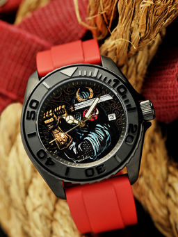 Aries Gold - Limited Edition Samurai Automatic Round Dial Men's Watch G 8040 SAM-YUU (M)