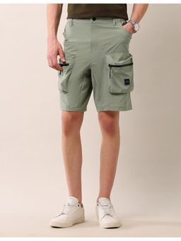 U.S. POLO ASSN. - Regular Fit Solid Cargo Shorts