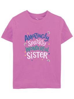 Zeezeezoo - Amazing Sparkly Wonderful Sister Kids T-Shirt