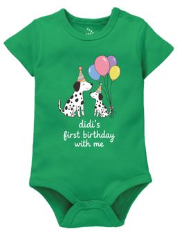 Zeezeezoo - Didi's First Birthday With Me Doggy Bodysuit