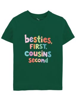 Zeezeezoo - Besties First Cousins Second FGN Kids T-Shirt