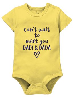 Zeezeezoo - Can’t Wait To Meet You Dadi and Dada Bodysuit