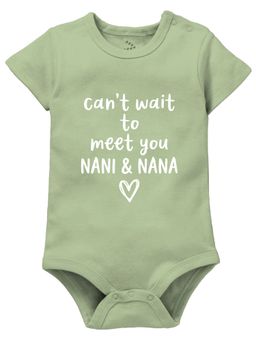Zeezeezoo - Can’t Wait To Meet You Nani and Nana Bodysuit