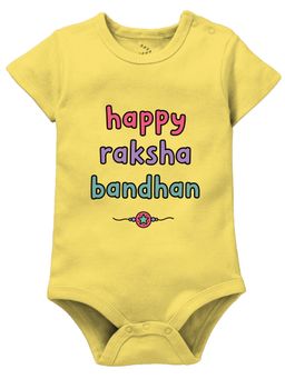 Zeezeezoo - Happy Raksha Bandhan Bodysuit