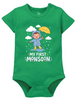 Zeezeezoo - My First Monsoon Boy Bodysuit