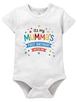 Zeezeezoo - It's My Mumma's First Birthday With Me Bodysuit