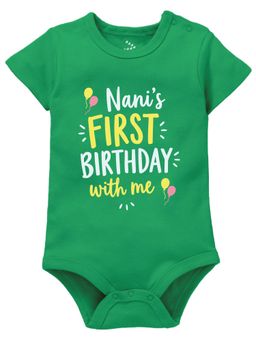 Zeezeezoo - Nani's First Birthday With Me Bodysuit