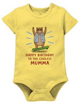 Zeezeezoo - Happy Birthday To The Coolest Mumma Bodysuit