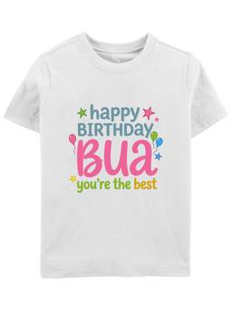 Zeezeezoo - Happy Birthday Bua You're The Best Kids T-Shirt