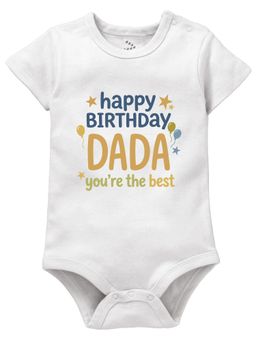 Zeezeezoo - Happy Birthday Dada You're The Best Bodysuit