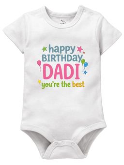 Zeezeezoo - Happy Birthday Dadi You're The Best Bodysuit