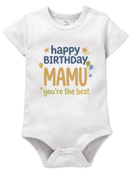 Zeezeezoo - Happy Birthday Mamu You're The Best Bodysuit