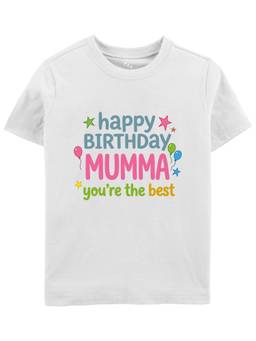 Zeezeezoo - Happy Birthday Mumma You're The Best Kids T-Shirt