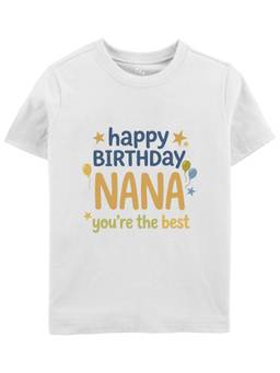 Zeezeezoo - Happy Birthday Nana You're The Best Kids T-Shirt
