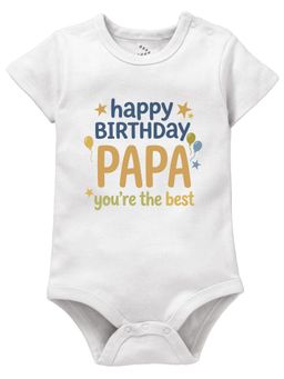 Zeezeezoo - Happy Birthday Papa You're The Best Bodysuit