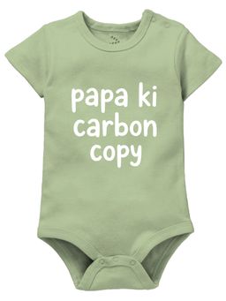 Zeezeezoo - Papa Ki Carbon Copy Text Bodysuit