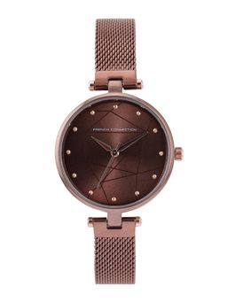 French Connection - Analog Brown Dial Womens Watch-FCN00028E