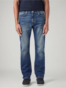 Levi's - Men's 513 Blue Slim Fit Mid Rise Tinted Jeans