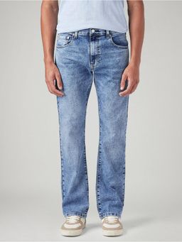 Levi's - Men's 517 Light-Blue Bootcut Fit Mid Rise Jeans