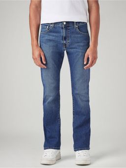 Levi's - Men's 517 Blue Bootcut Fit Mid Rise Jeans