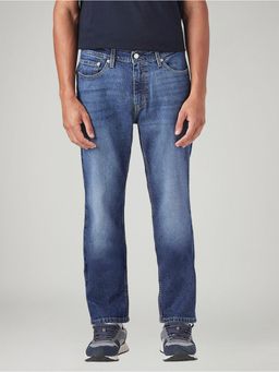 Levi's - Men's 541 Blue Athletic Straight Fit Mid Rise Jeans