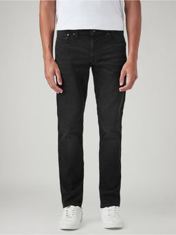 Levi's - Men's 511 Black Slim Fit Mid Rise Jeans