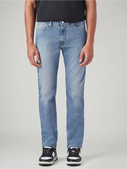 Levi's - Men's 511 Light-Blue Slim Fit Mid Rise Jeans