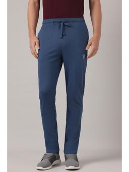 Van Heusen - Men Solid Drawstring Waist Functional Pocket Trackpant