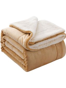 BRANDONN - New Born Baby Multipurpose Wearable Blankets-Beige