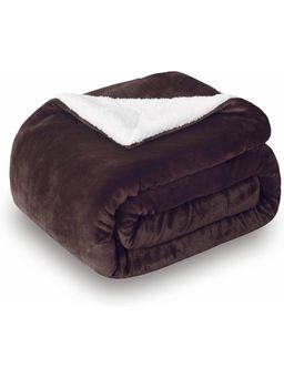 BRANDONN - New Born Baby Multipurpose Wearable Blankets-Brown