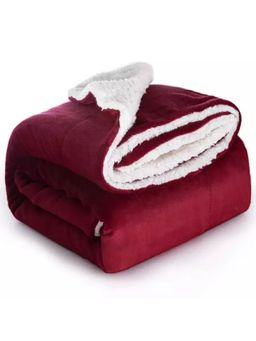 BRANDONN - New Born Baby Multipurpose Wearable Blankets-Maroon
