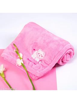 BRANDONN - New Born Baby Multipurpose Wearable Blankets-Pink