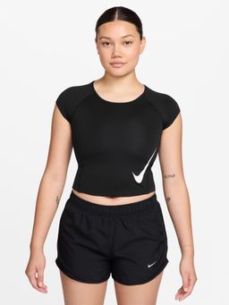 Nike - Tempo Swoosh Women's Dri-FIT Short-Sleeve Running Top